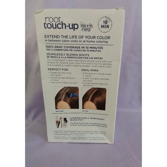 Clairol Root Touch-Up By Nice n Easy 5G Medium Golden Brown Permanent Hair Color - Picture 4 of 6
